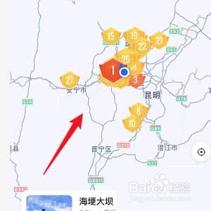 高德地图怎么显示出游地图