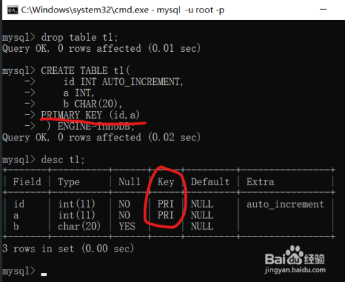 MySQL创建表时可以做哪些事情？