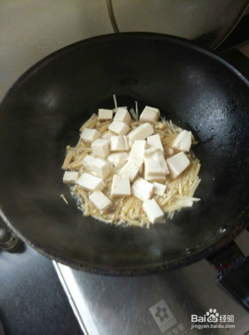 营养，实惠，日租必备：金针菇豆腐羹的做法