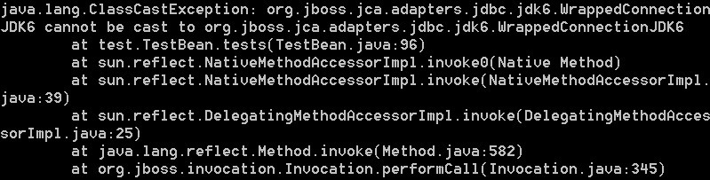 JBoss数据源连接不能创建存储过程数组输入参数