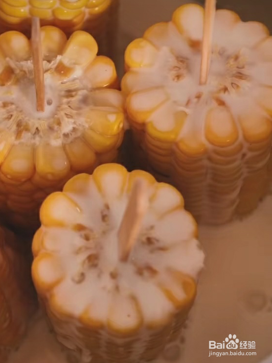 奶香玉米棒的教程