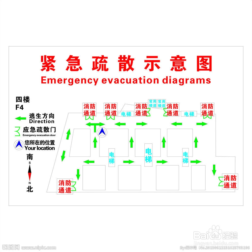 发生火灾时如何正确逃生