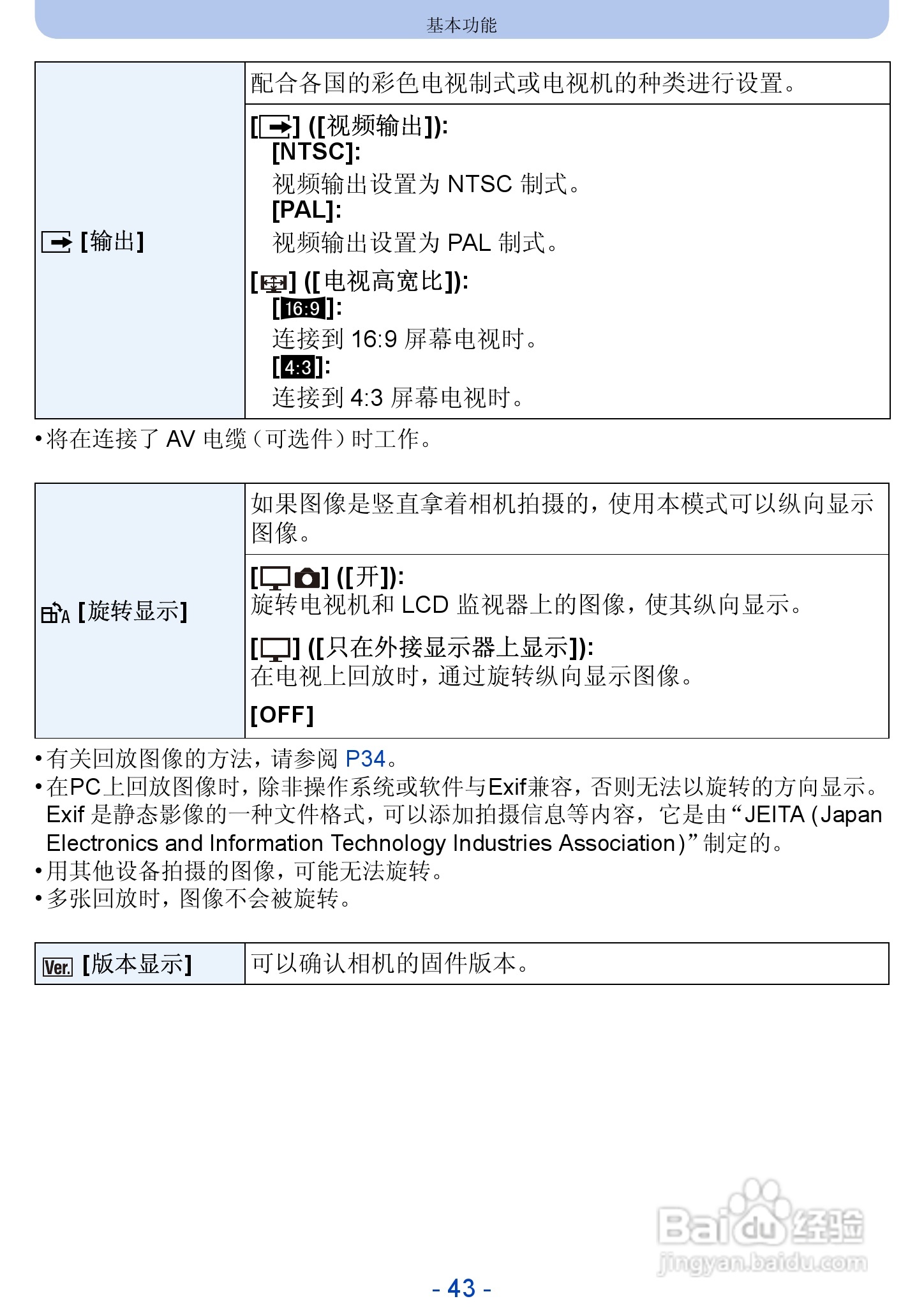 松下DMC-FH10数码相机使用说明书:[5]