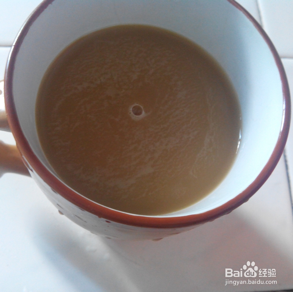 美食制作：咖啡布丁