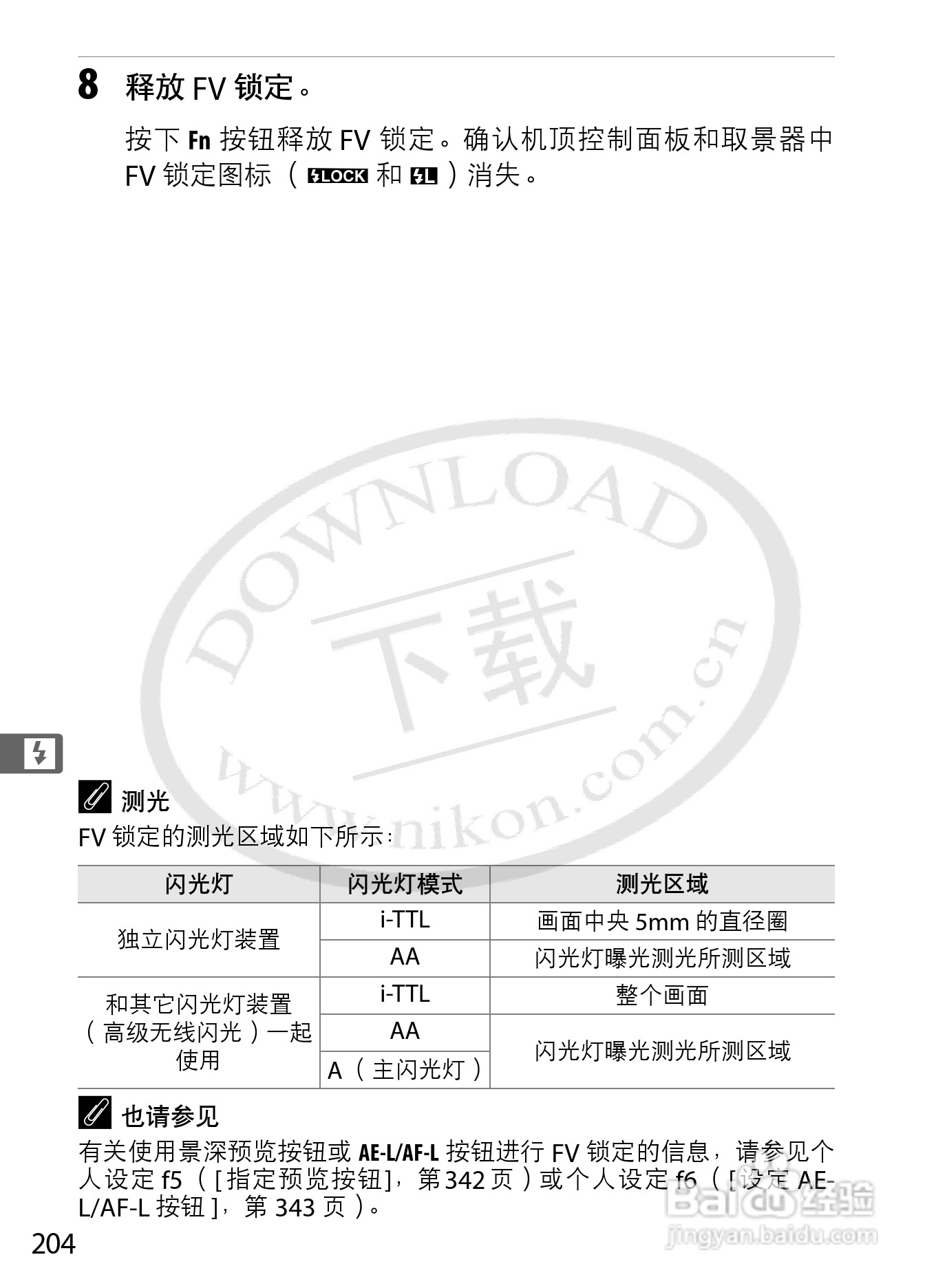 尼康D3数码相机使用说明书:[23]