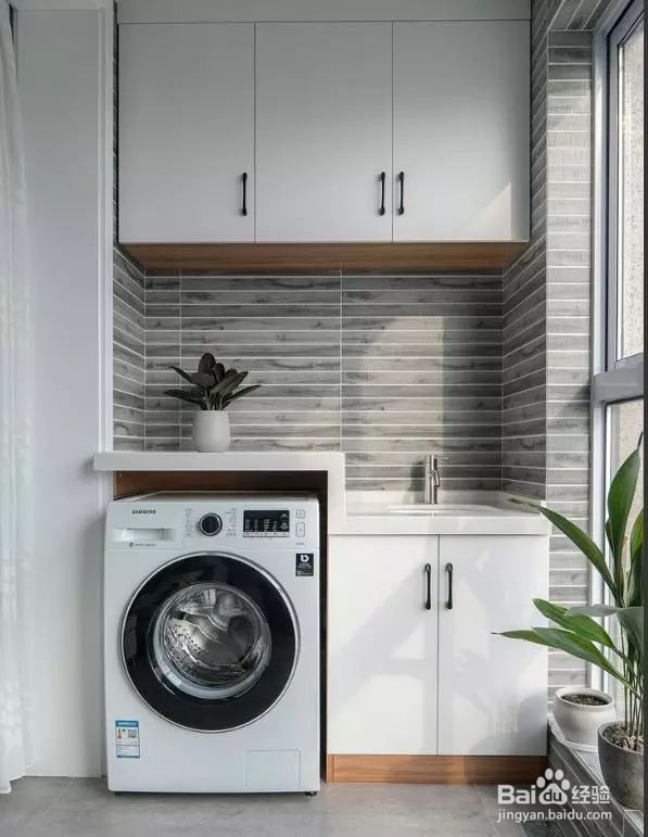 阳台洗衣柜制作方法