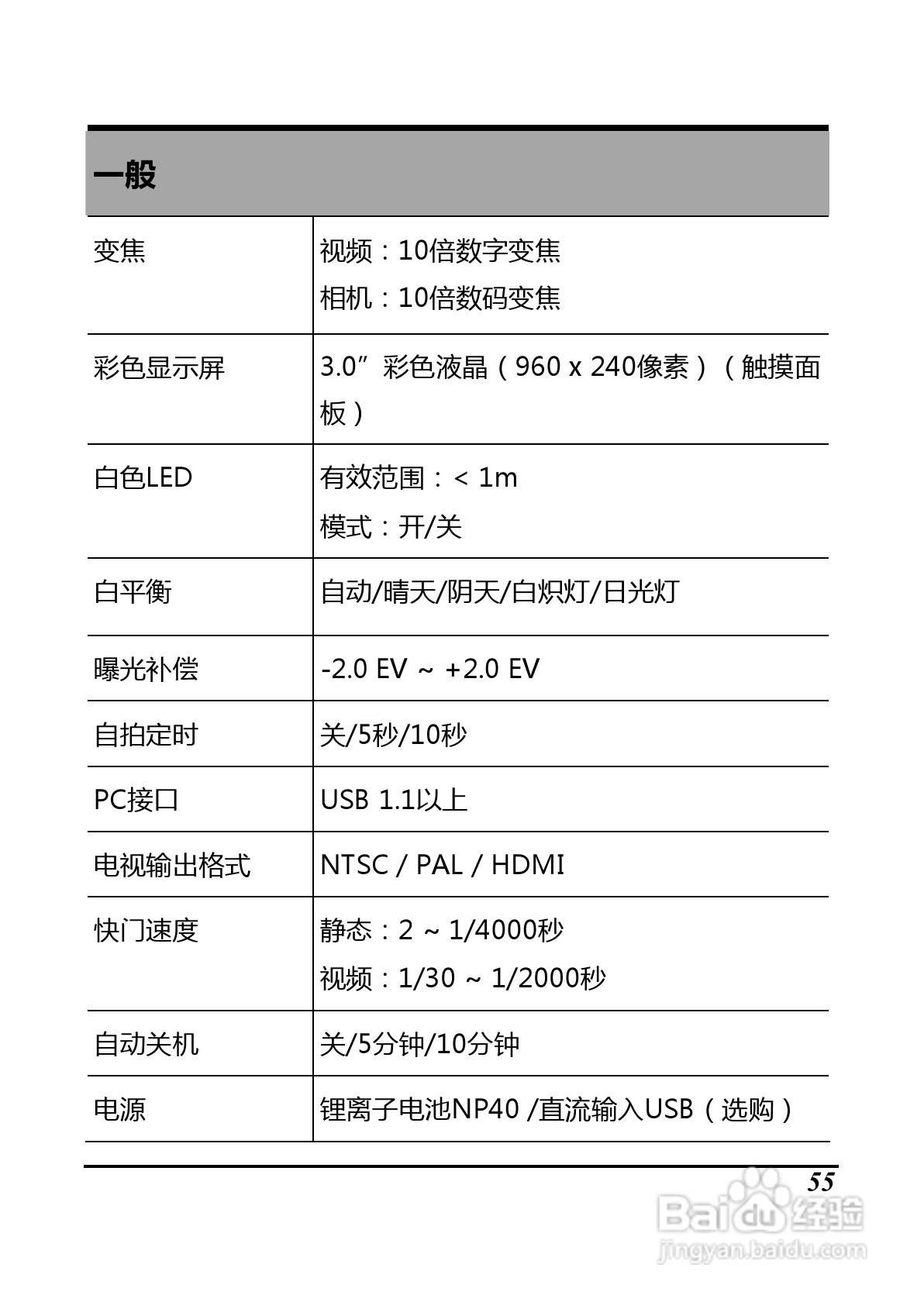 BenQ D35数码摄像机使用说明书:[7]