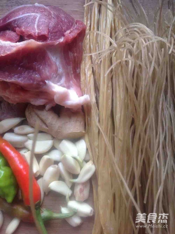 肉末腐竹粉丝蒸
