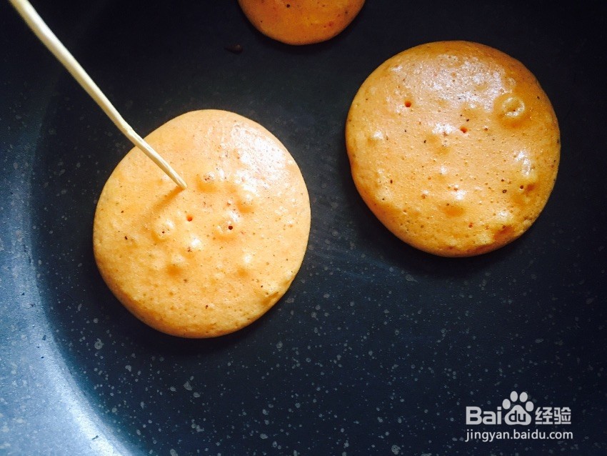 火龙果蛋黄松饼怎么做