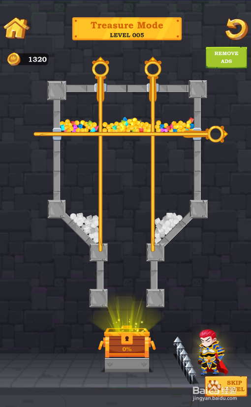 Teen Hero里Treasure Mode的LEVEL 5怎样通过
