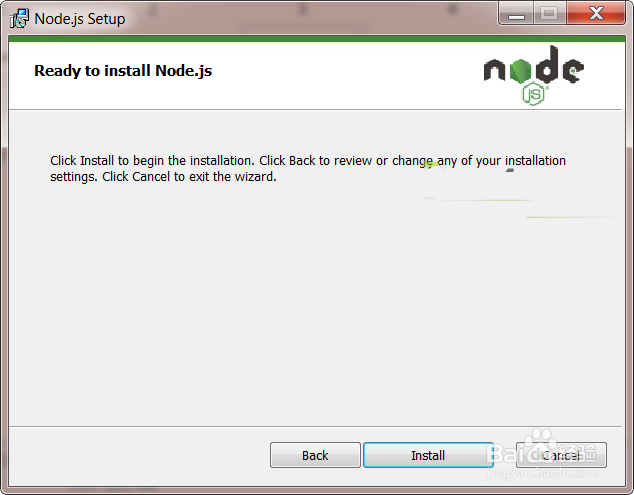 如何在Windows上安装node.js和npm