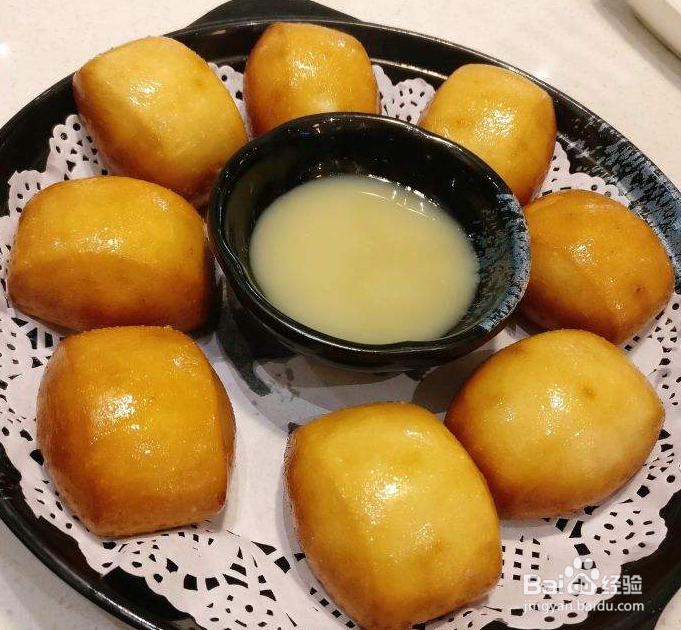 饭店黄金馒头的做法