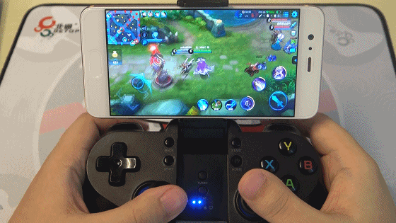 北通手游P1手游手柄《王者荣耀》刘邦技能演示