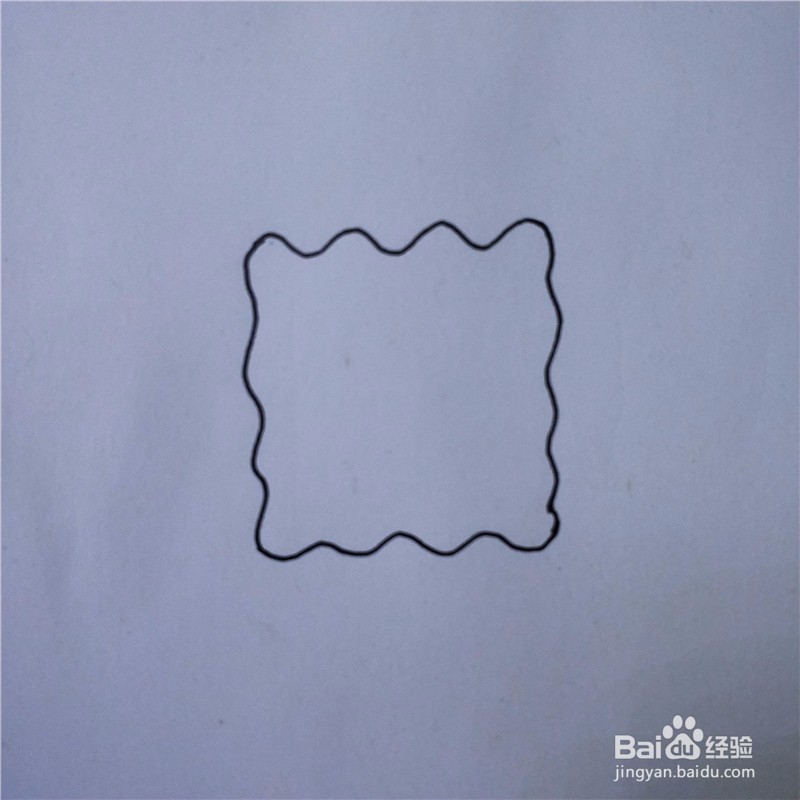 怎么画海绵宝宝的简笔画？