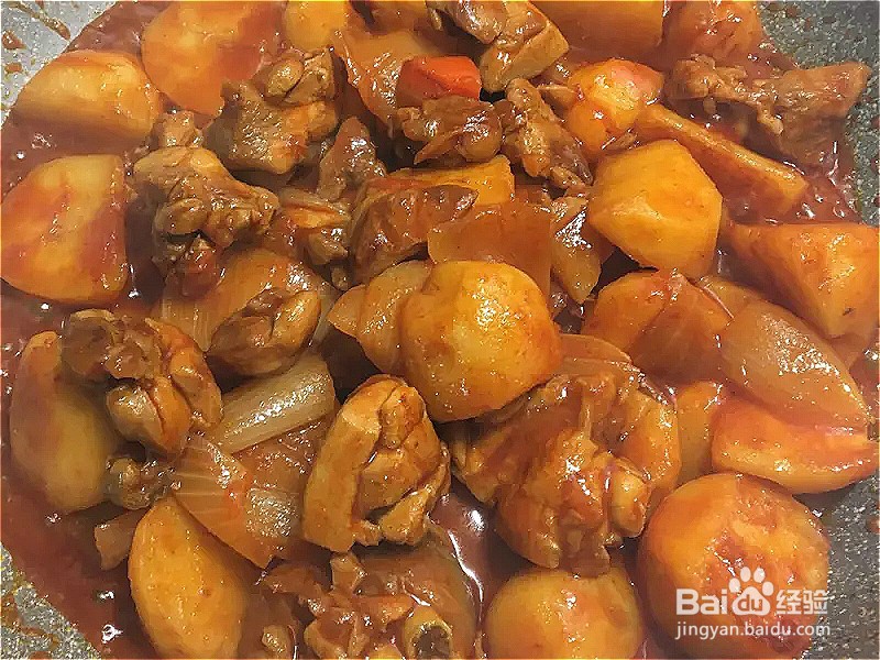 如何做辣酱烧去骨鸡腿