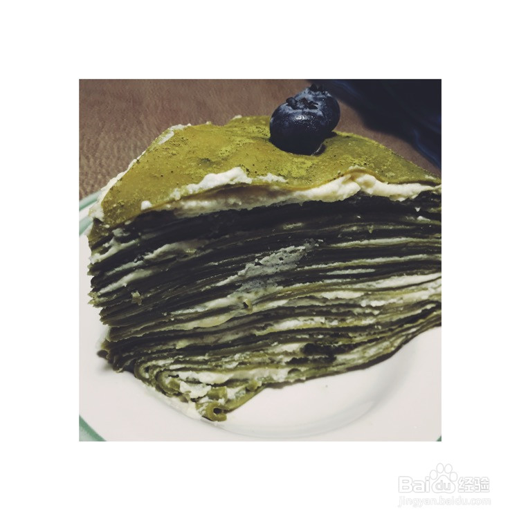 抹茶千层蛋糕的做法