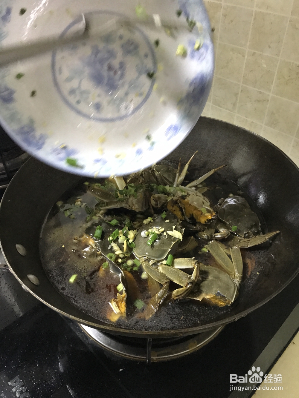 海鲜美食-经典淮扬菜之红烧大闸蟹的做?