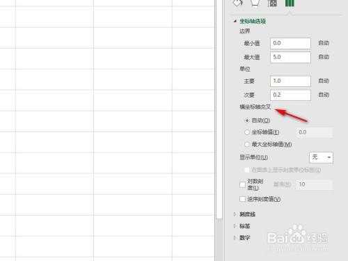Excel图表横轴表轴如何弄到上面