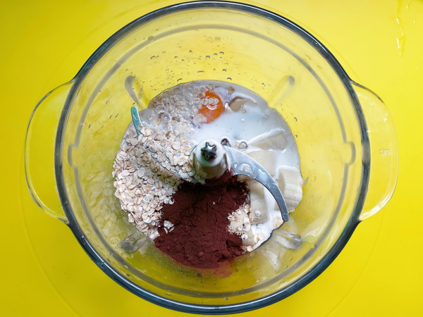 低卡可可燕麦布朗尼减脂首选