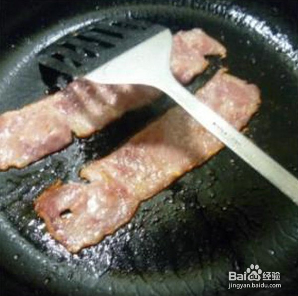 培根汉堡的做法