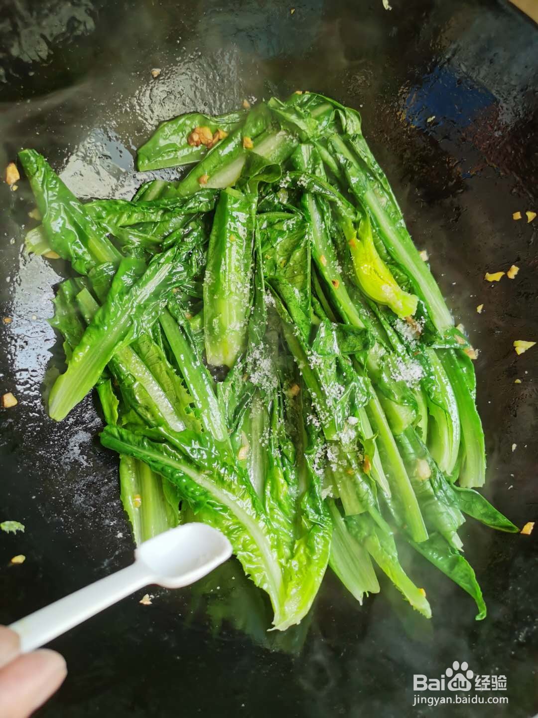 蒜蓉油麦菜怎么做