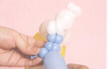 魔法气球造型系列之气球小木马