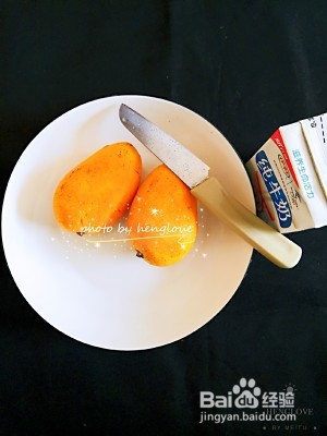 如何制作芒果奶昔