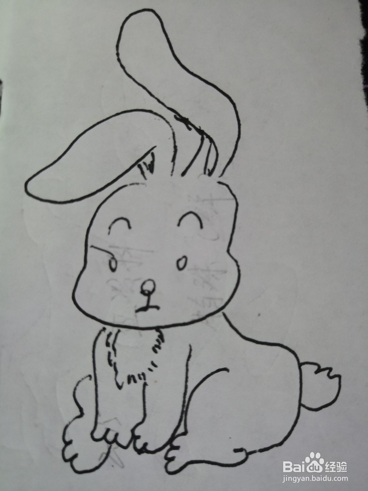 <b>长耳朵小兔子怎么画</b>