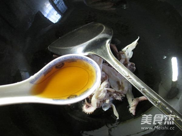 荷兰豆香干鱿鱼须