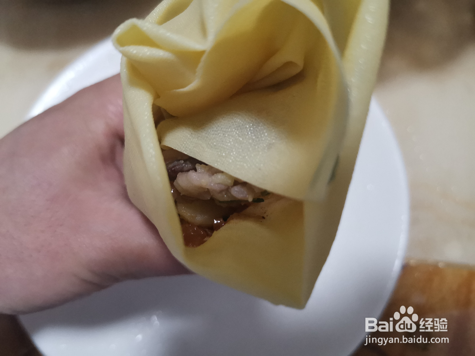 辣酱味干豆腐饭卷