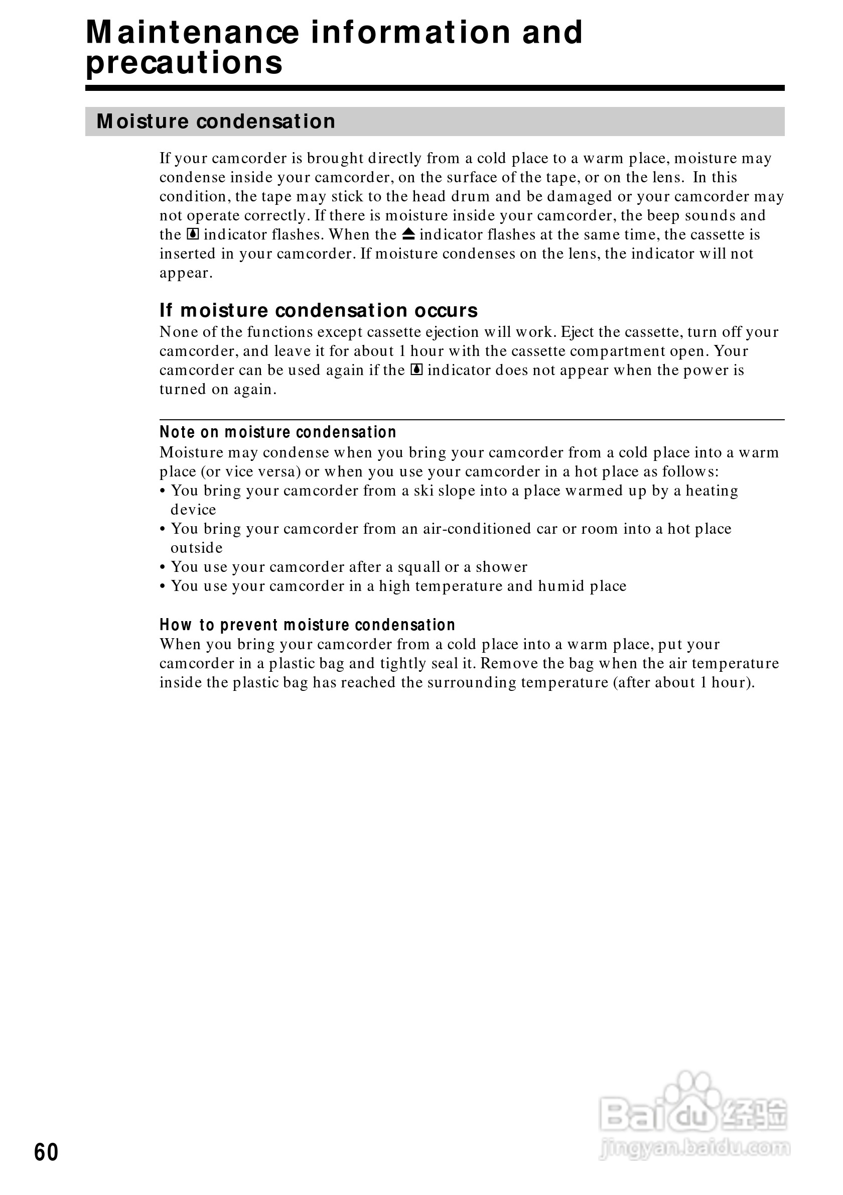 索尼CCD-TR818模拟摄像机说明书:[6]