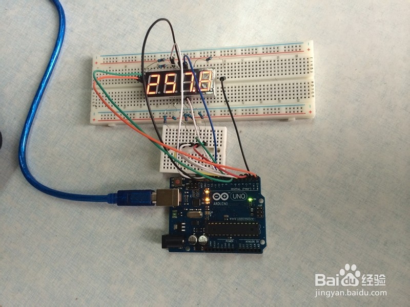 Arduino之4位数码管实验(简单秒表)