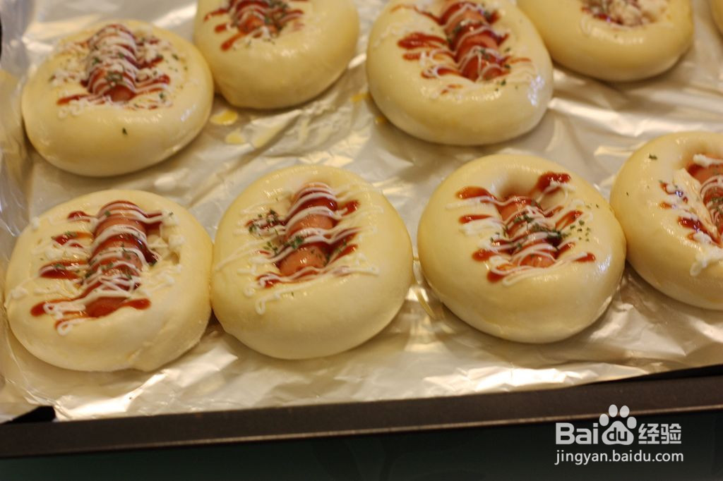 迷你肠仔面包的做法