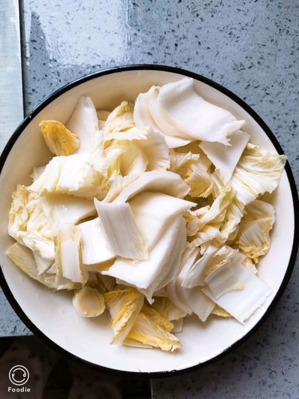 白菜豆腐炖粉条