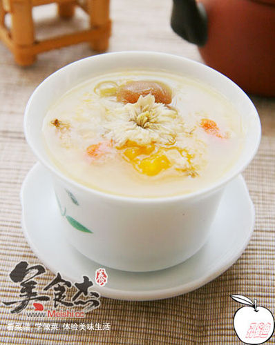 怎样做菊花南瓜粥