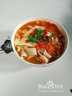 正宗西红柿鸡蛋热汤面怎么做