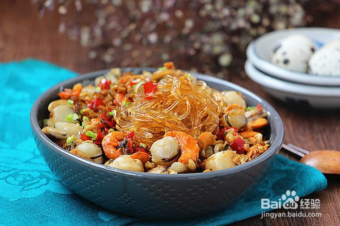 家常版蒜蓉扇贝肉粉丝的做法蒜蓉粉丝扇贝做法 海南小吃