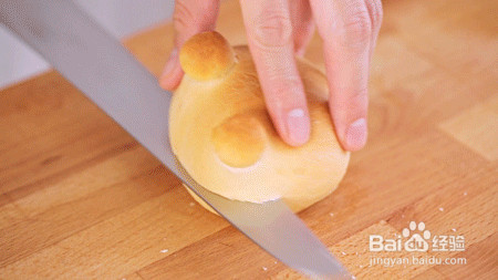 小熊水果汉堡的做法