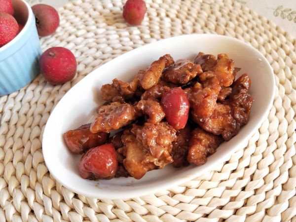 柚子山楂锅包肉