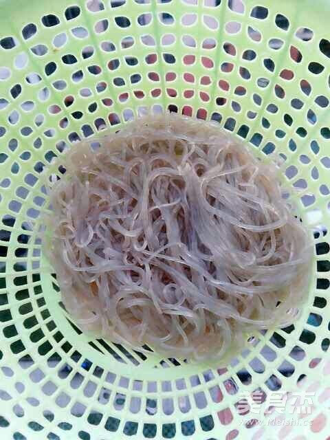 豆角炒银芋粉丝