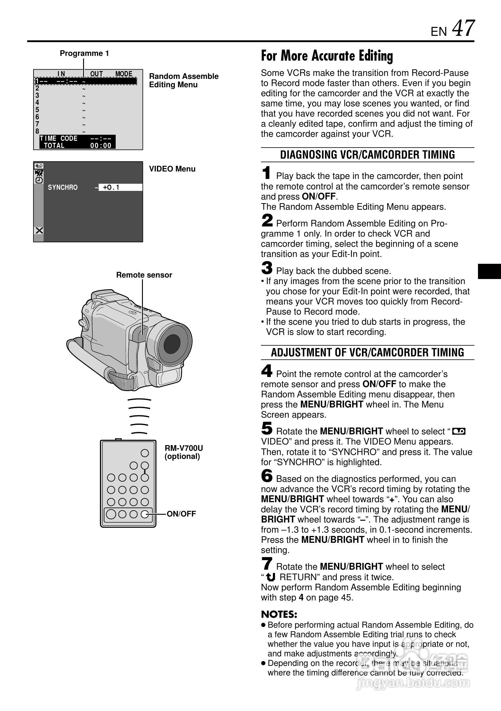JVC GR-DVL155充电器说明书:[5]