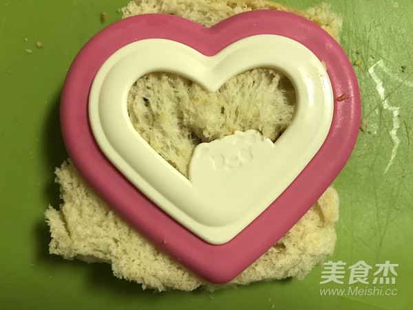 爱心早餐三明治