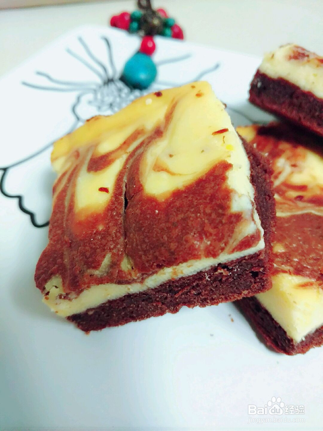 芝士布朗尼蛋糕的做法