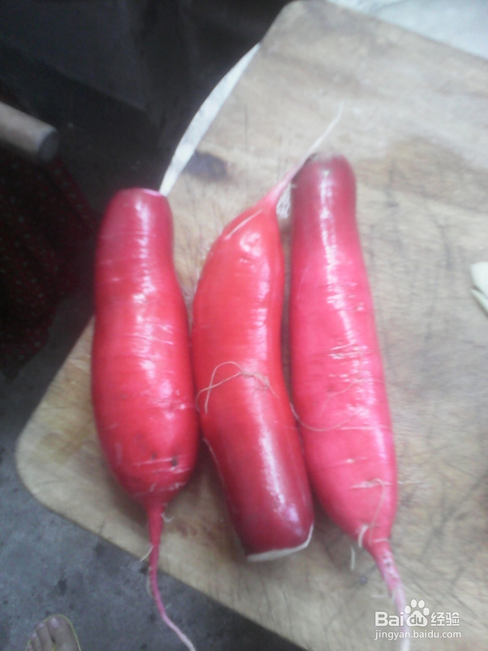 凉拌水萝卜的家庭做法