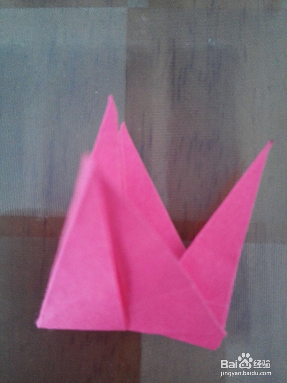 如何用手工纸折千纸鹤