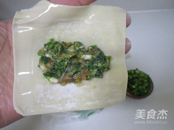 油炸荠菜馄饨