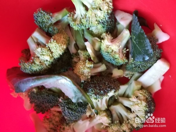 蒜香西兰花的做法