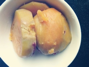 食补佳品南瓜红薯奶香粥的做法