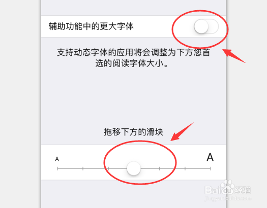 苹果手机如何改变字体的大小