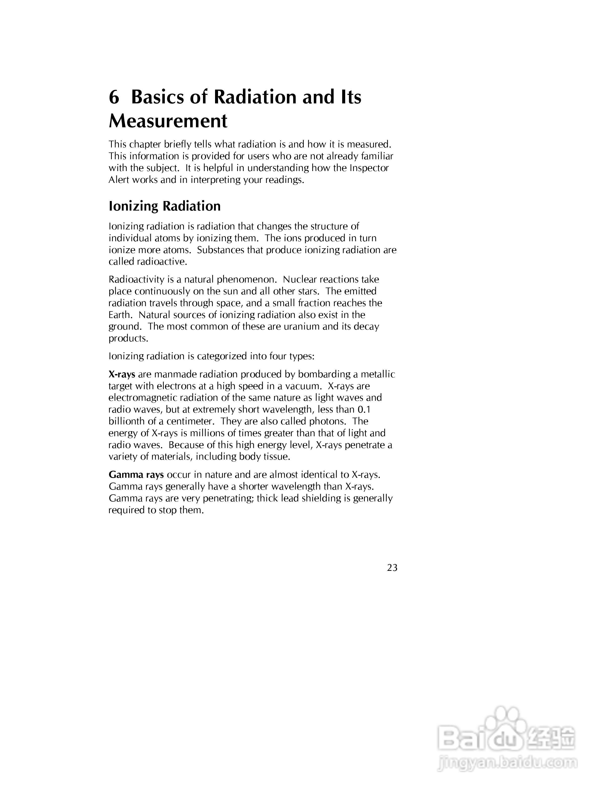 Inspector alert 辐射检测仪说明书:[3]